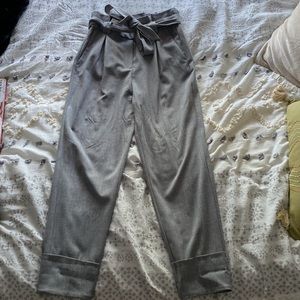 Dynamite Slim Leg Belted Dress Pant